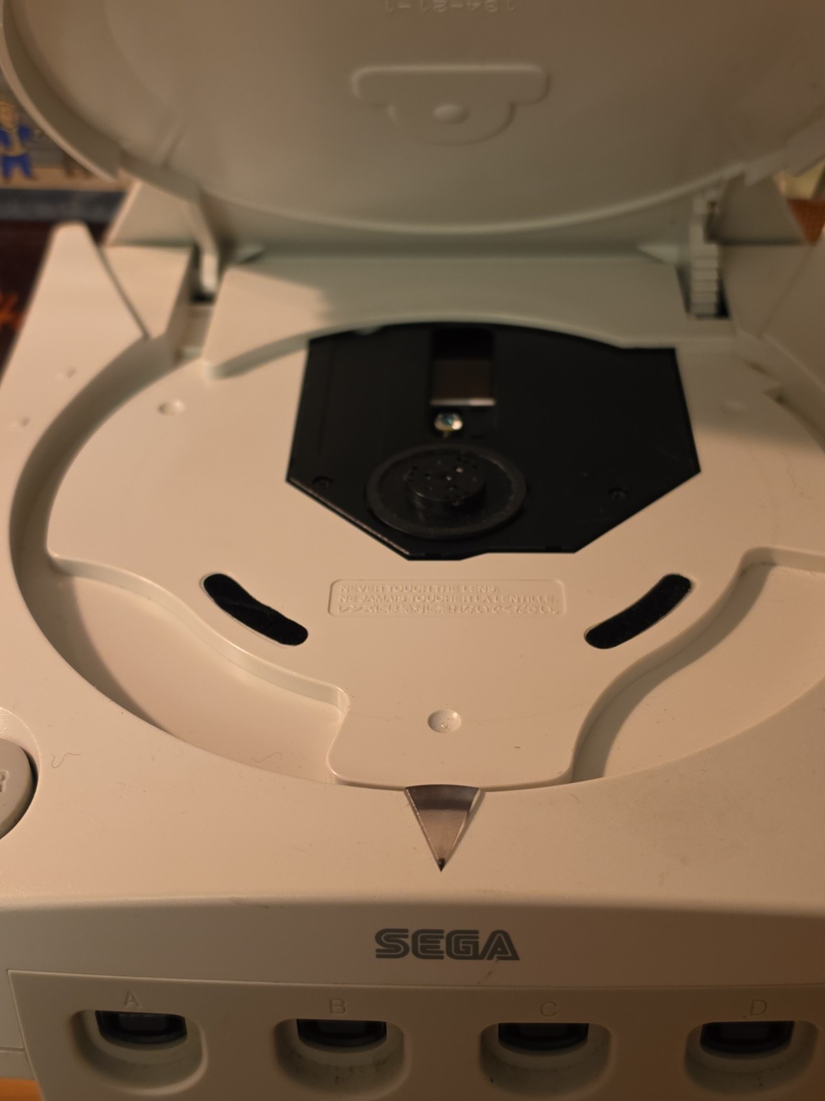 Sega Dreamcast White Console Power/Eject/Tested Great Condition