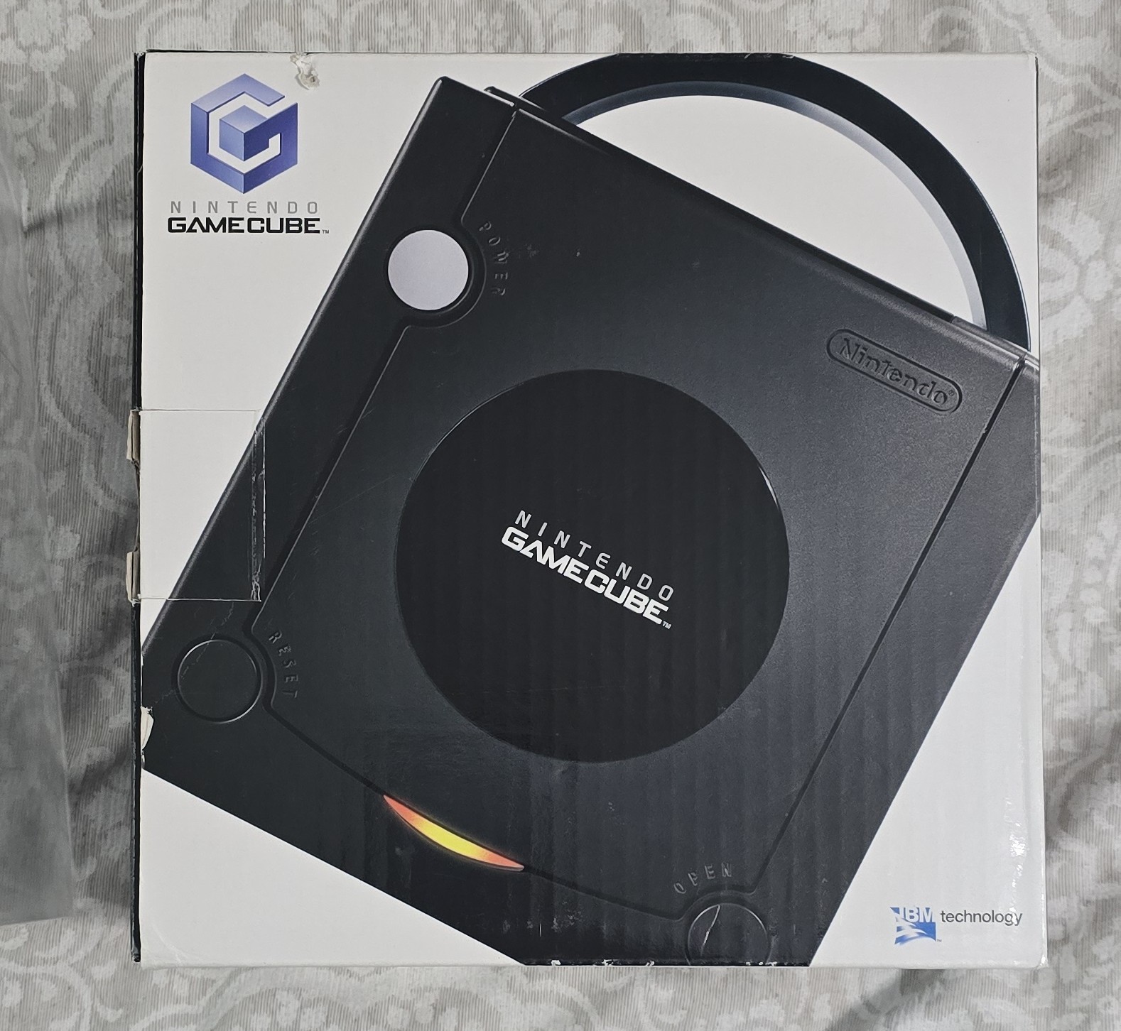Gamecube Console Complete Plus Memory Card And Protector Tested Cib