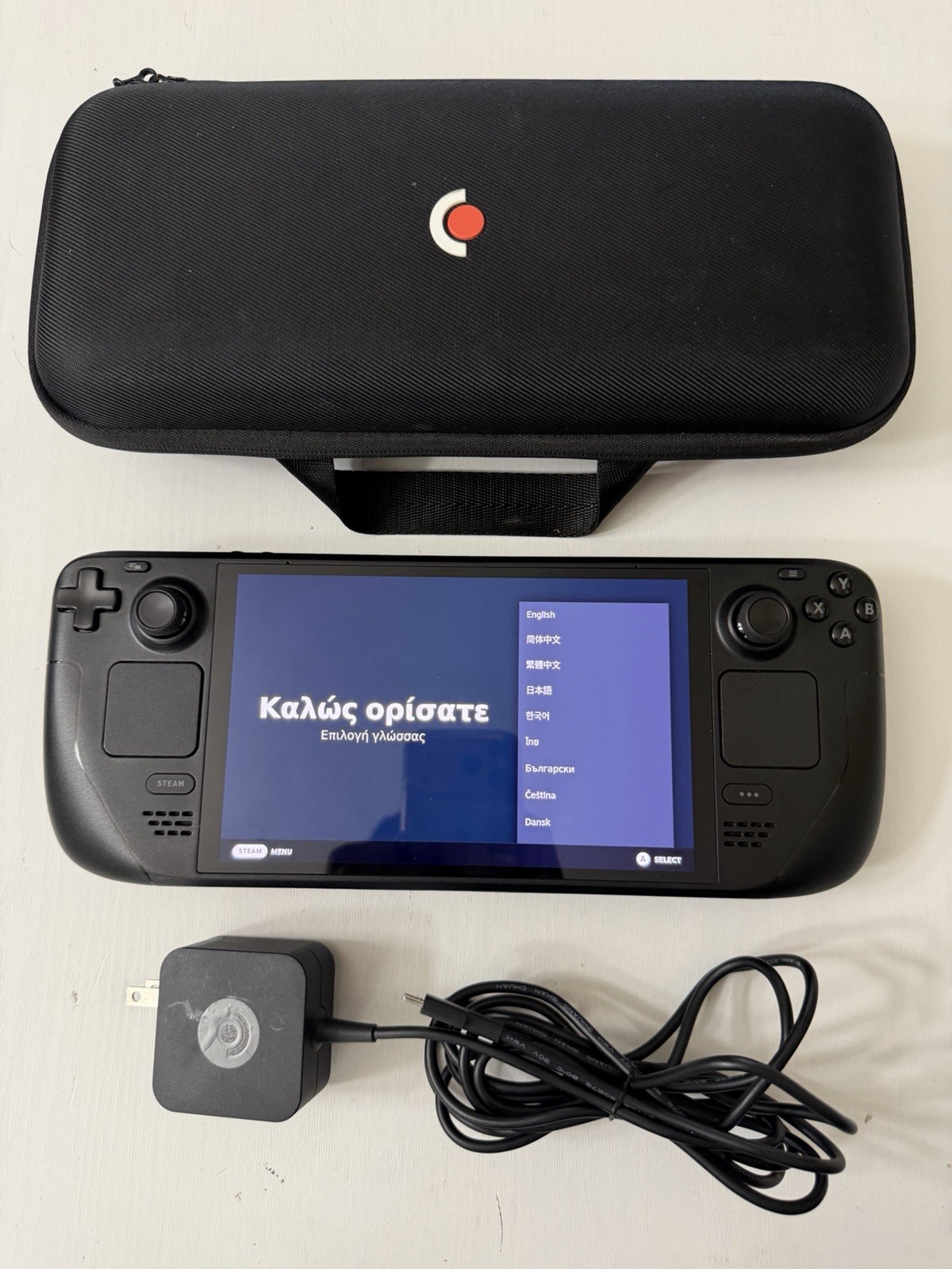 Valve Steam Deck OLED 512GB Black Handheld Console Model 1000 *MiNT*