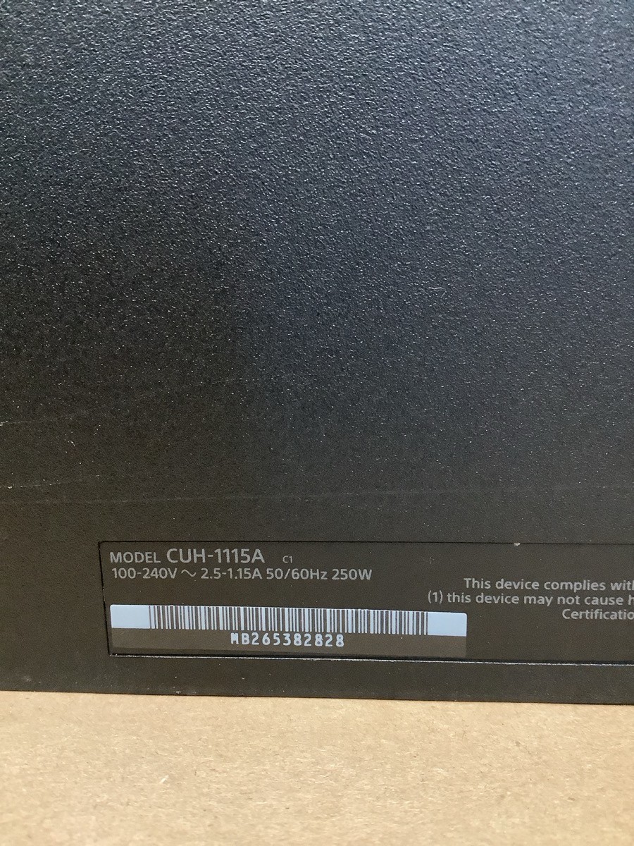 PLAYSTATION 4 GAMES SONY CUH, #MB265382828; 500GB (193655-1)