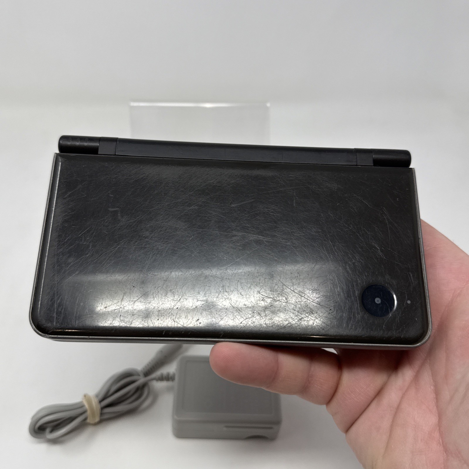 Nintendo DSi XL Black Brown Handheld System UTL-001 Tested Working With Charger