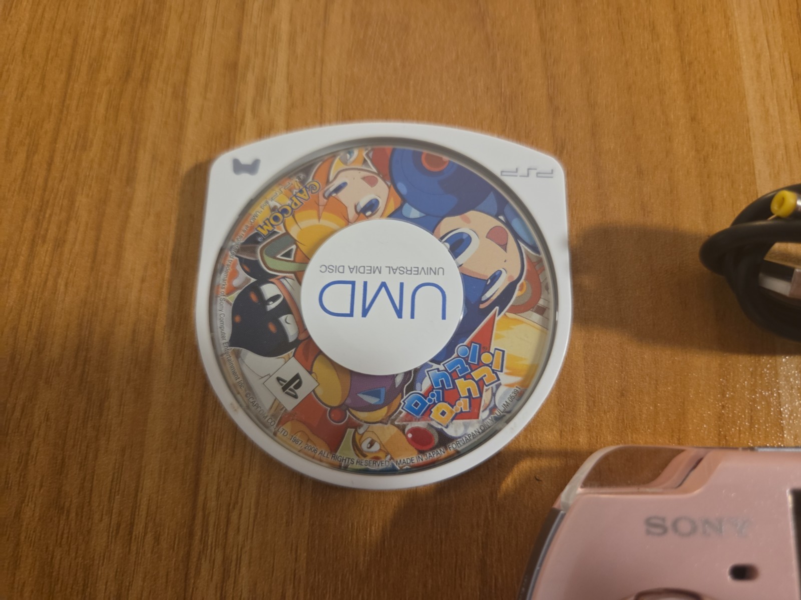 Sony PSP-3000 Blossom Pink Japan Import w/ New Battery USB-C connector