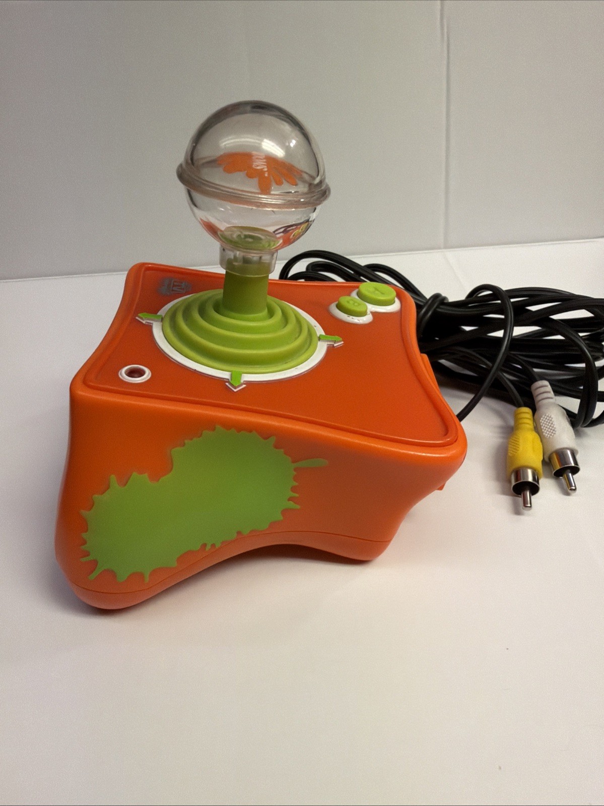 Jakks Pacific Nicktoons Plug & Play TV Games Controller Orange Slime 2004