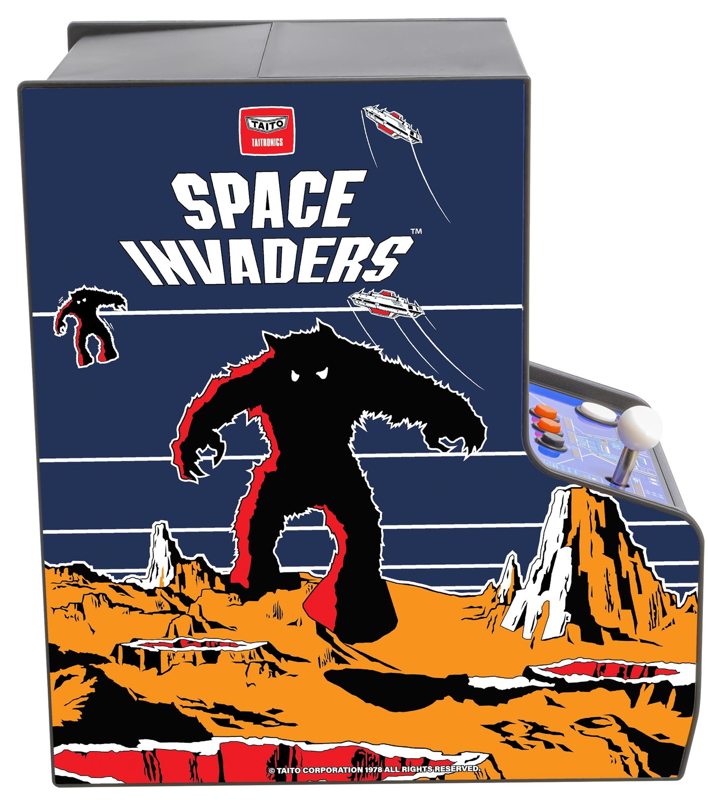 My Arcade Space Invaders Collectible Retro Arcade Machine Micro Player