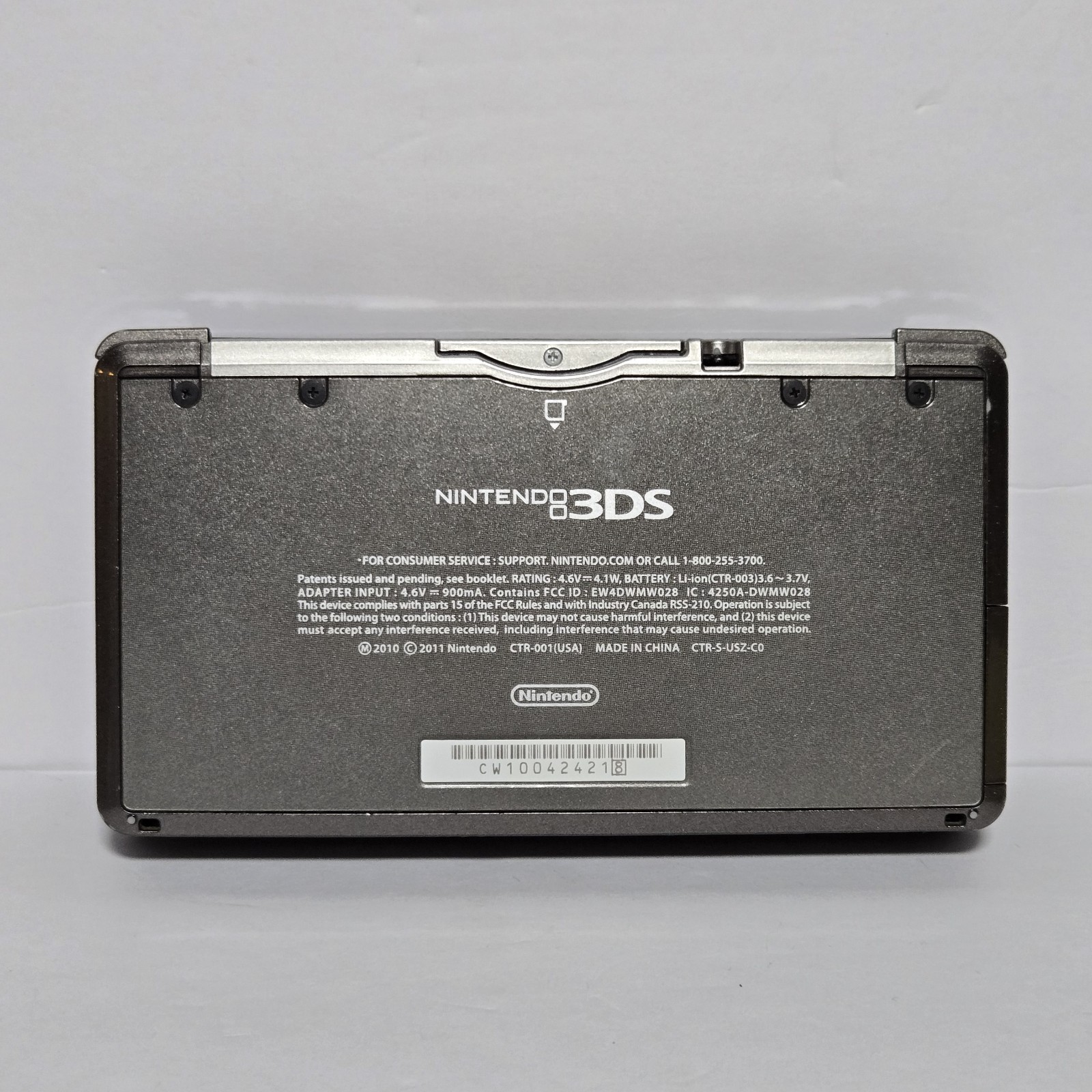 Nintendo 3DS Black U.S Tested OEM Charger Handheld System – Black