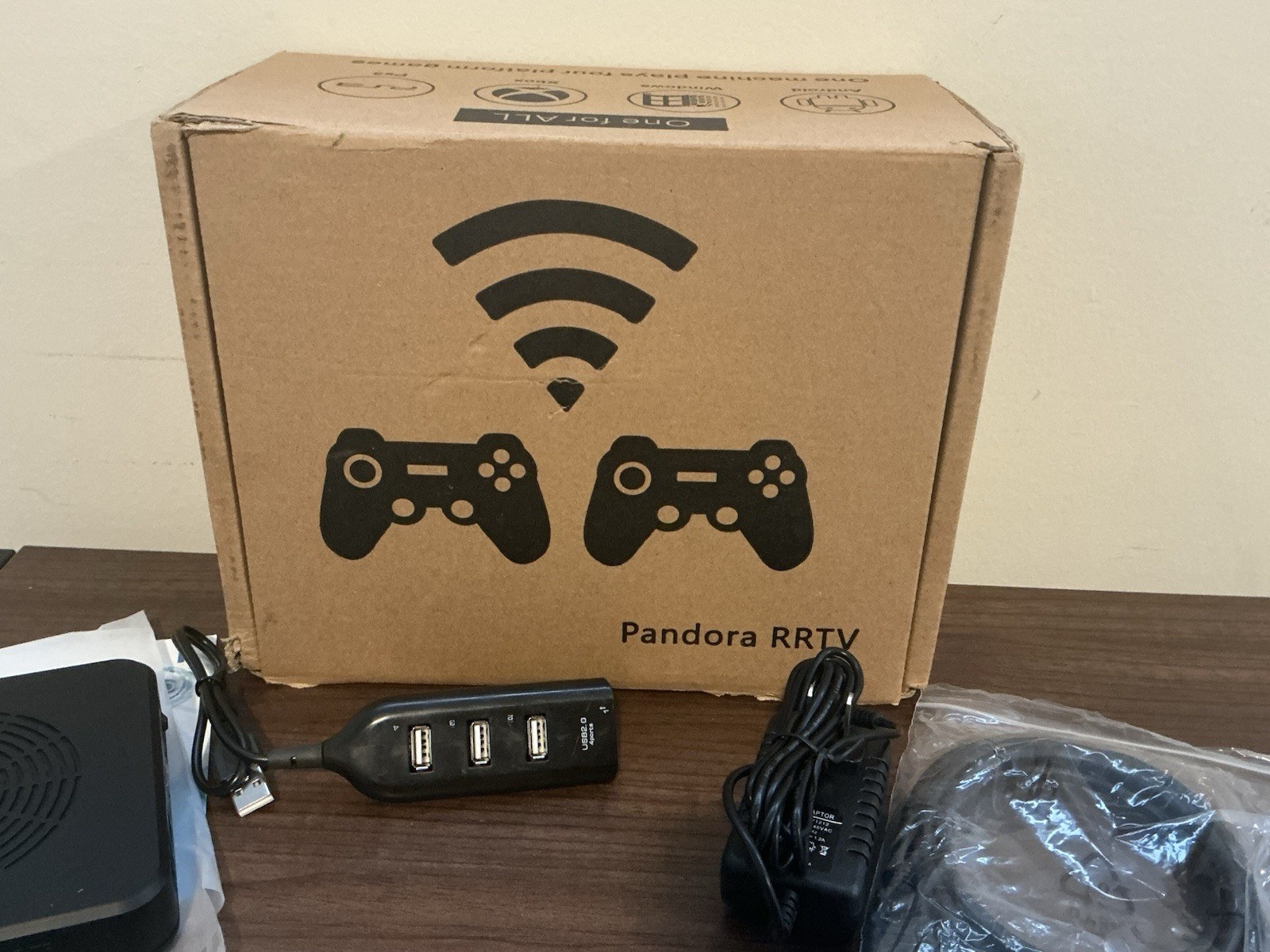Pandora RRTV Android Console 1080p Wi-Fi HDMI/USB w/ 2 Controllers