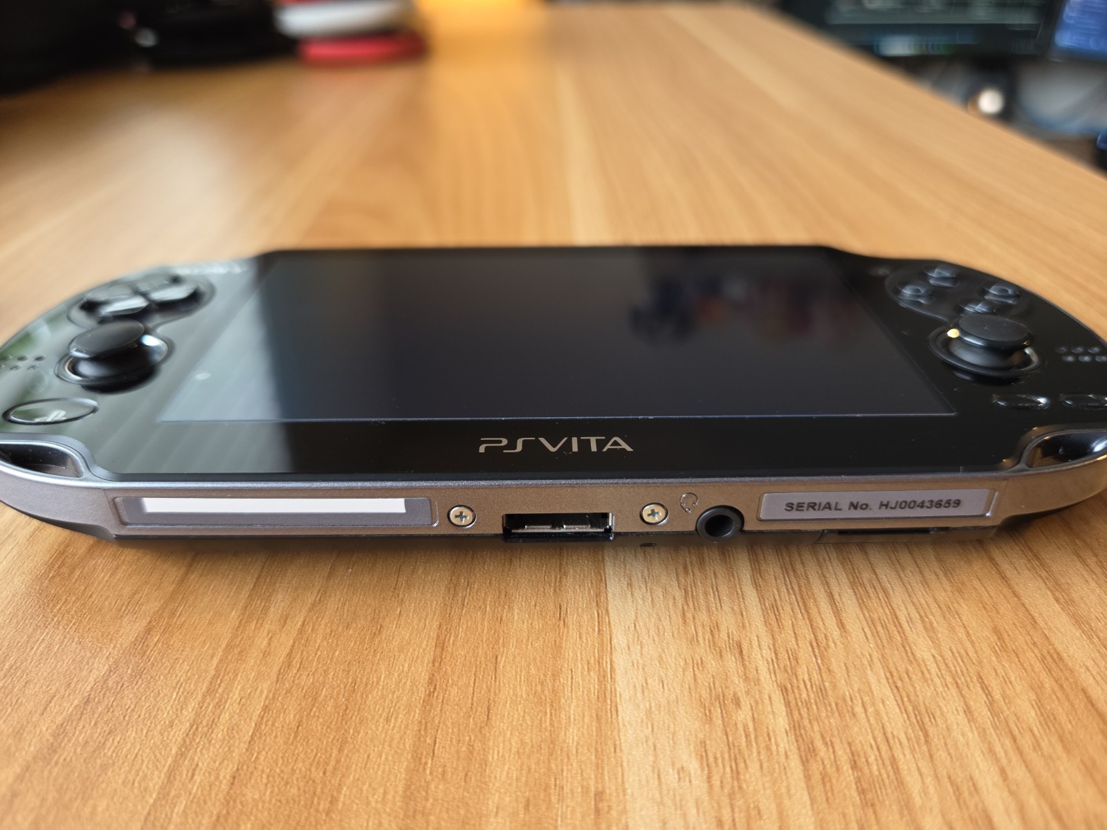 PlayStation PS VITA Console Wi-Fi Model Crystal Black PCH-1000 ZA01 US SELLER