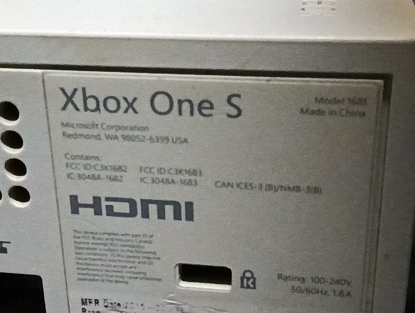 Xbox One S 1TB Console – White (XBS1TB)