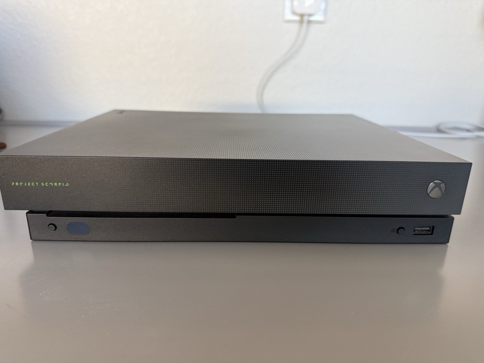 Xbox One X Scorpio Edition 1TB – W/ Controller & Cables- Tested & Works