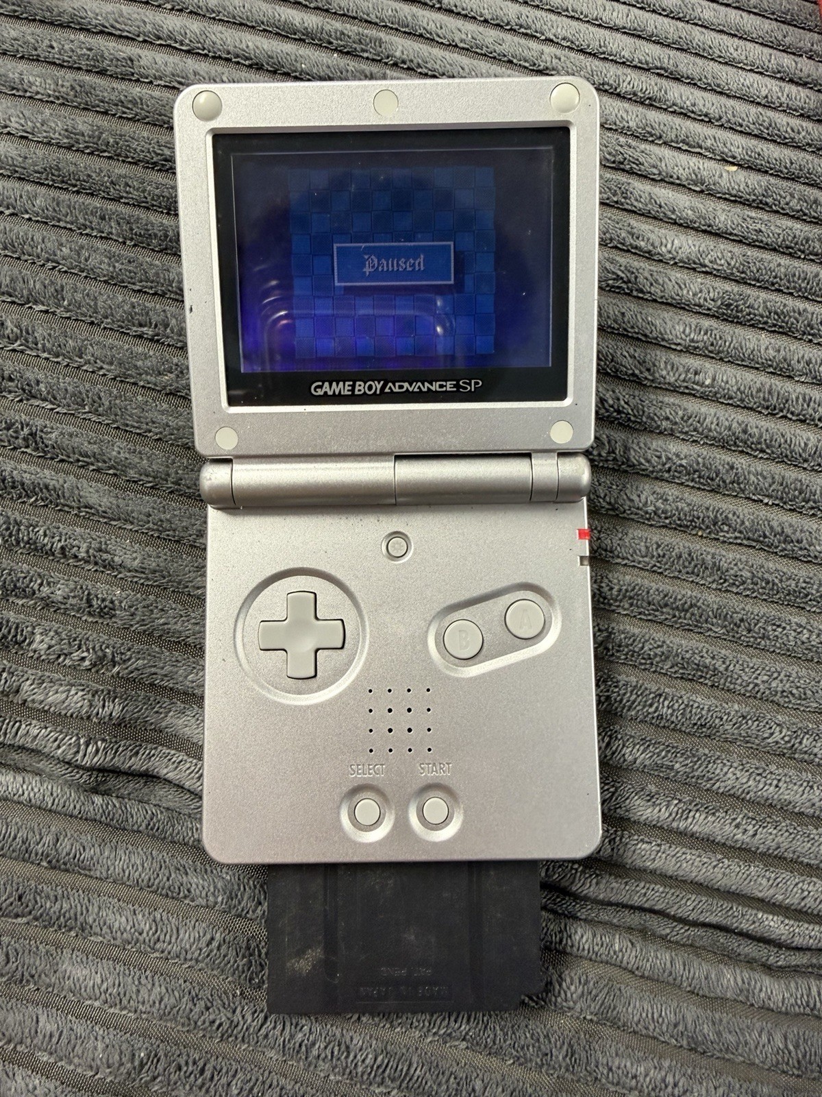 Nintendo Game Boy Advance SP Handheld System – Silver