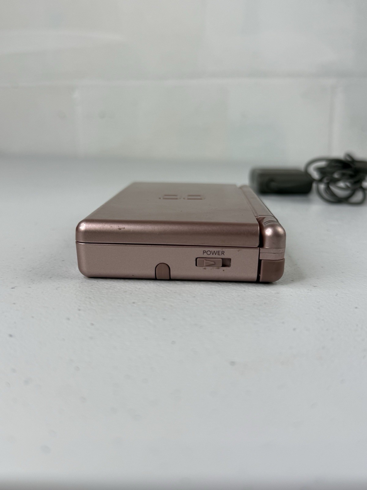 Nintendo DS Lite Metallic Rose Bundle – Games + Charger