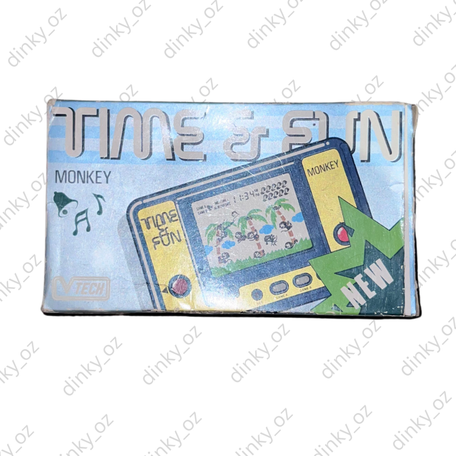 V-Tech Time & Fun ‘Monkey’ WORKING CONDITION IN BOX
