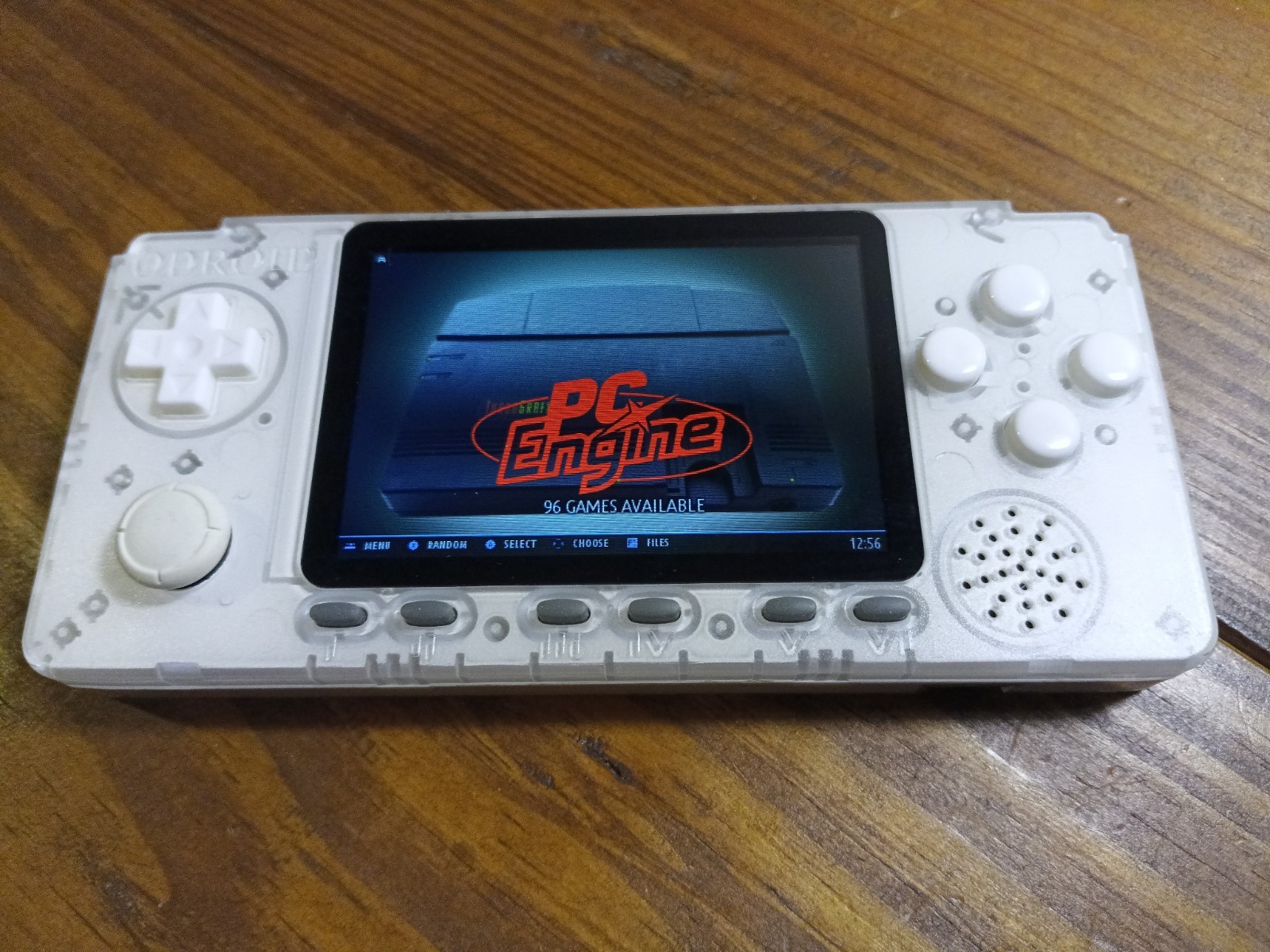 Odroid Go Advance Linux Emulation Handheld NES, SNES, Genesis, etc FROSTED WHITE