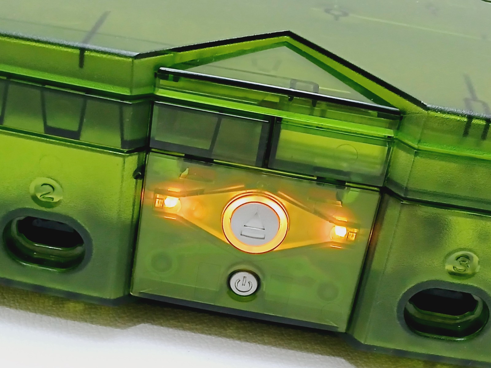 Microsoft Original Xbox Halo Special Edition Console Green – For Parts
