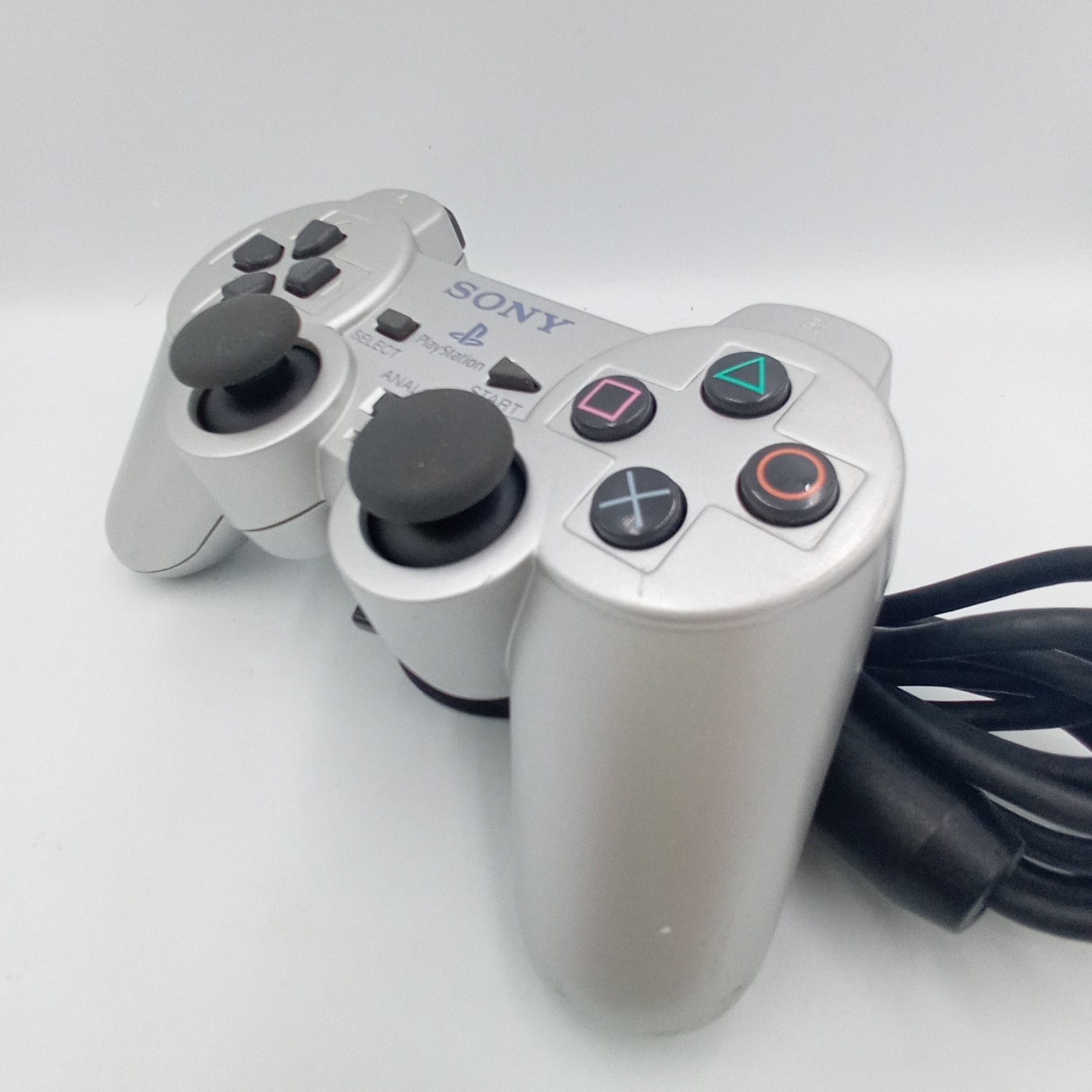 PS2 PlayStation 2 Console Satin Silver SCPH-39000 With Game Japanese Tested