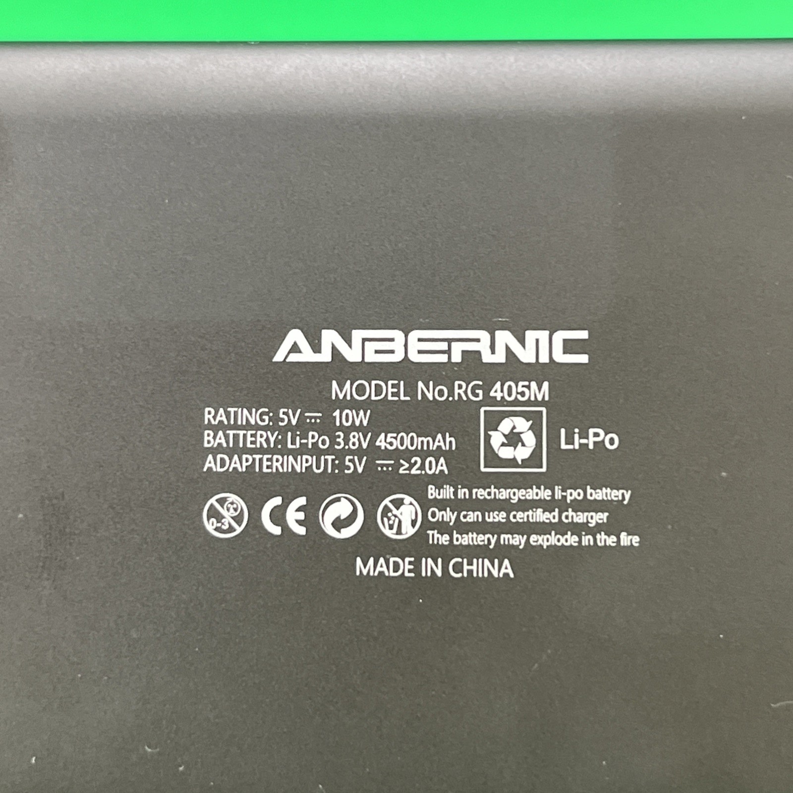 Anbernic RG405M Retro Handheld Game Console Metal Case 128G Android 12 (T33)