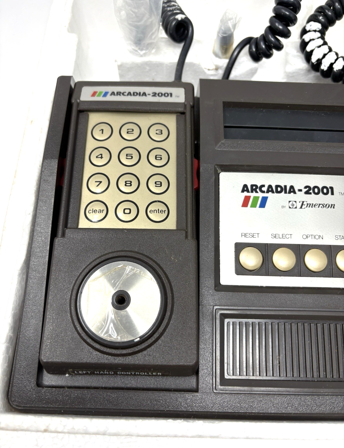 Emerson ARCADIA 2001 Video Game Console UNTESTED AS FOUND FOR PARTS ONLY