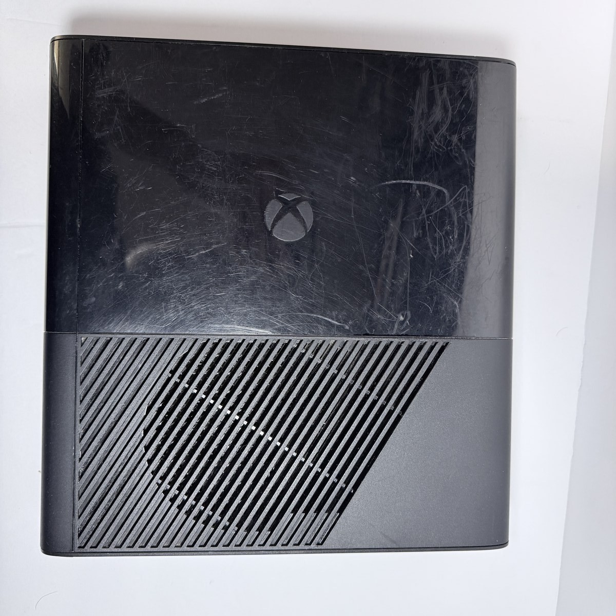 Microsoft Xbox 360 E Console Black Good Condition with Power Supply