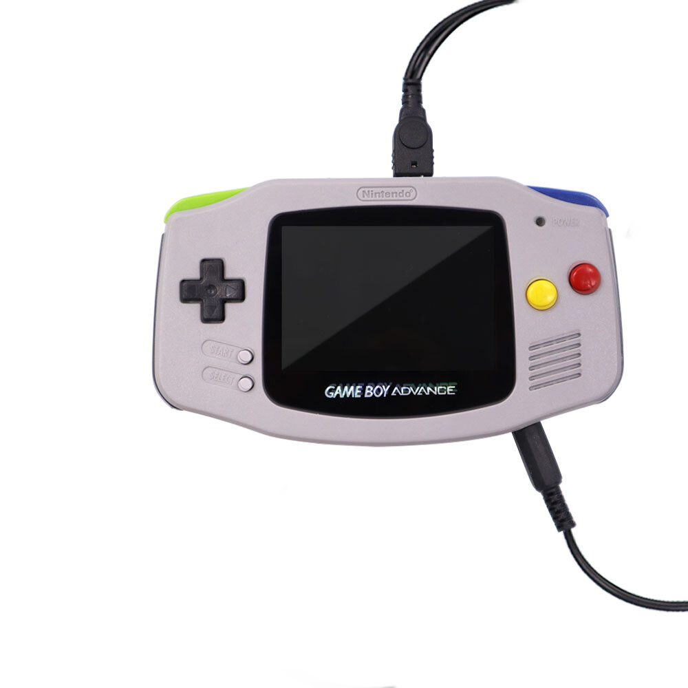 3.0 Inches V4 Drop in IPS LCD GBA TV OUT Mod Backlight Kit Pre-cut Shell For GBA