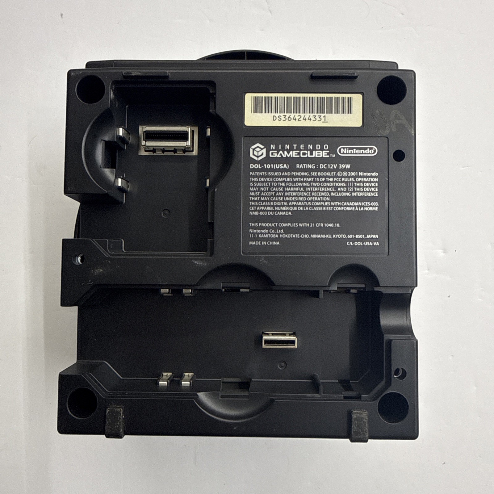 Defective – Nintendo GameCube Black Console – Doesn’t Read Disc #8
