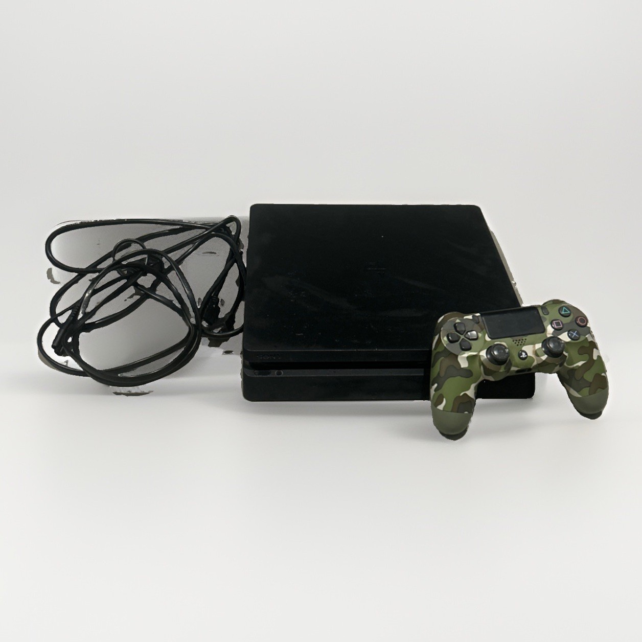 Sony PlayStation 4 Slim CUH-2215B 1TB Console With Controller and Cables – Black