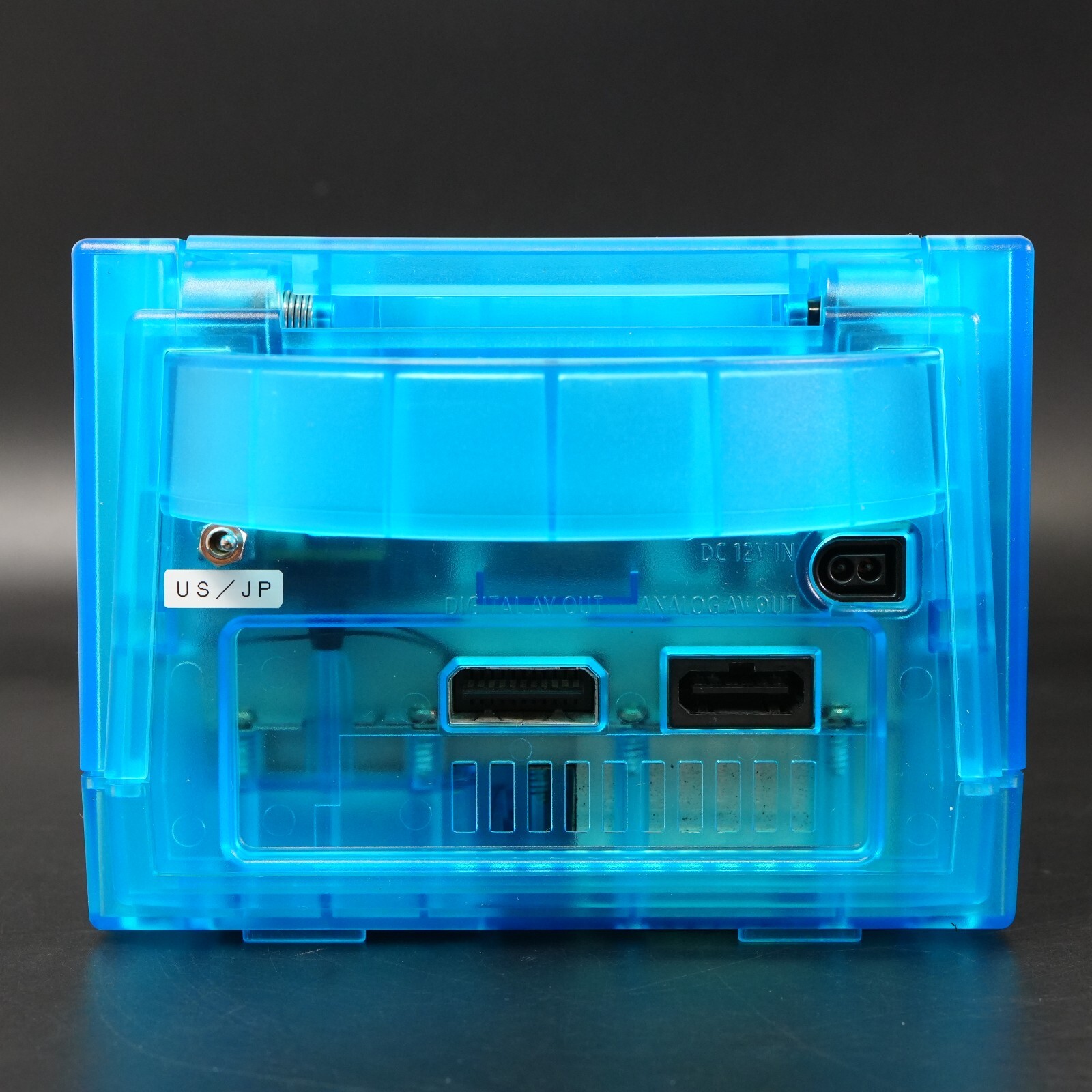 Nintendo GameCube Replacement Ice Blue Shell Console NTSC U-C/J Region Switch