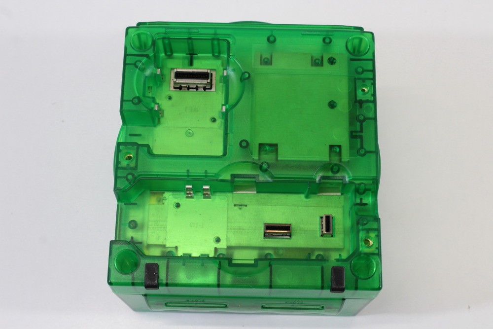 Nintendo Gamecube Clear Dark Green Console Controller AC AV Memory NTSC-U/C US