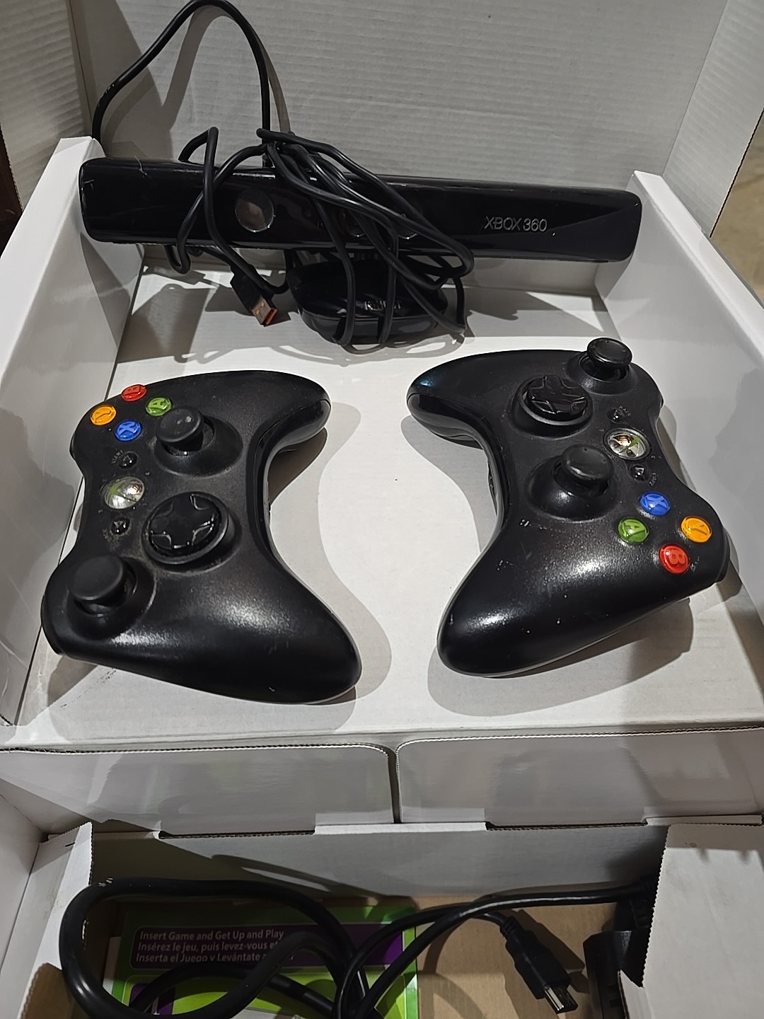 Xbox 360 Kinect Bundle Game Controller & Accessories Tested EVERYTHING PICTURED