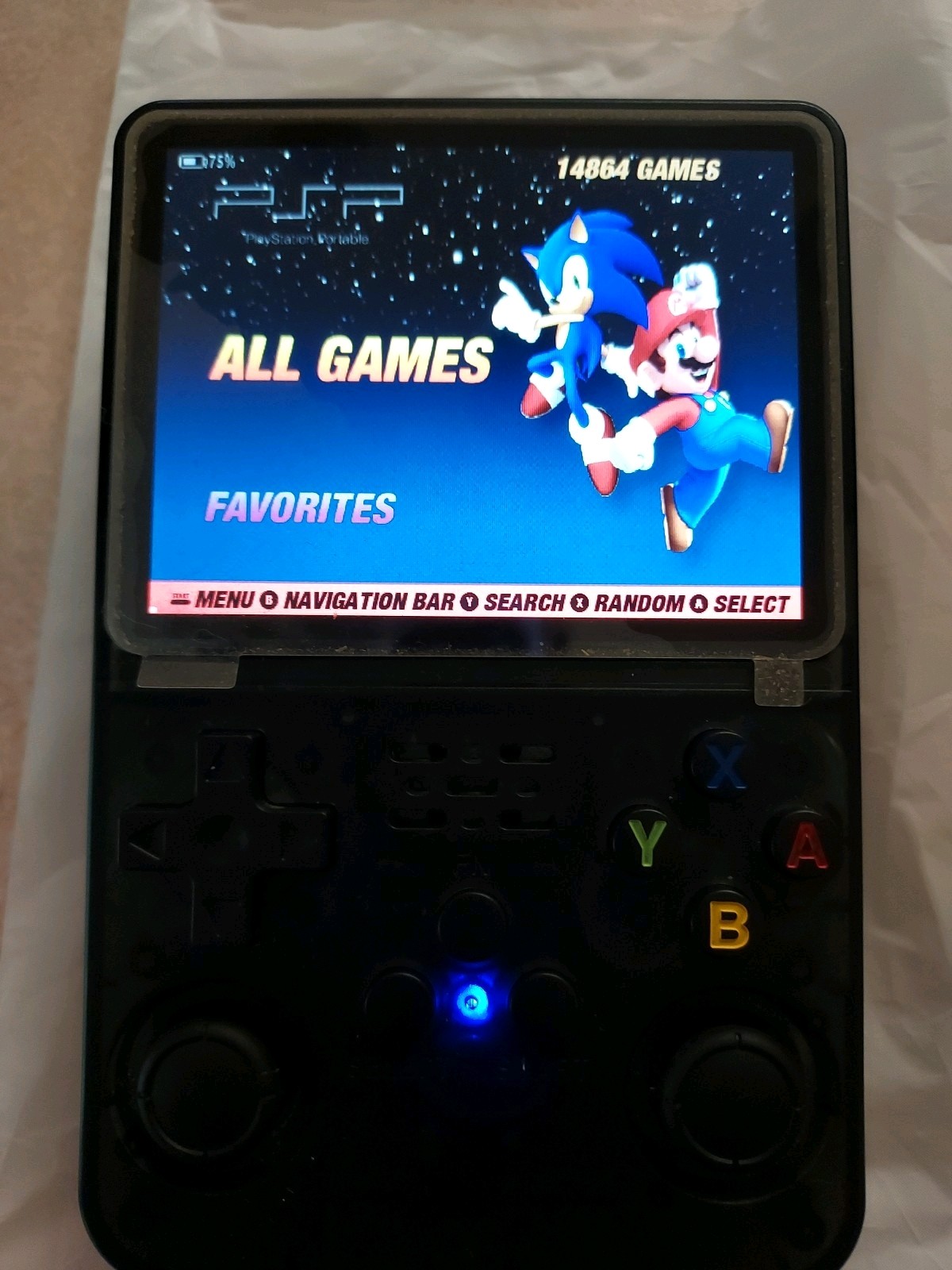 R36S Handheld VideoGame Console – 17,500+ RETRO GAMES – 3.5 lnchScreen – Purple