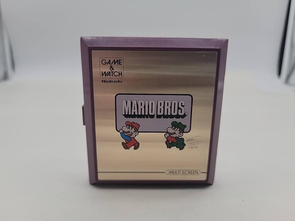 Vintage Nintendo GAME AND WATCH MW-56 Multi-Screen MARIO BROS. 1983
