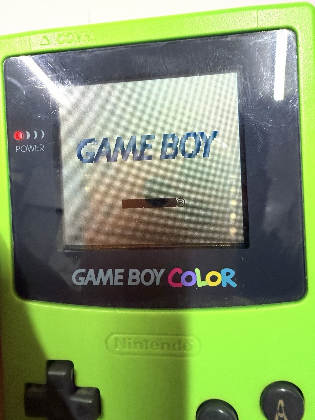 Nintendo Game Boy Color Kiwi/Lime Green Handheld System (CGB-001) [Tested/Works]