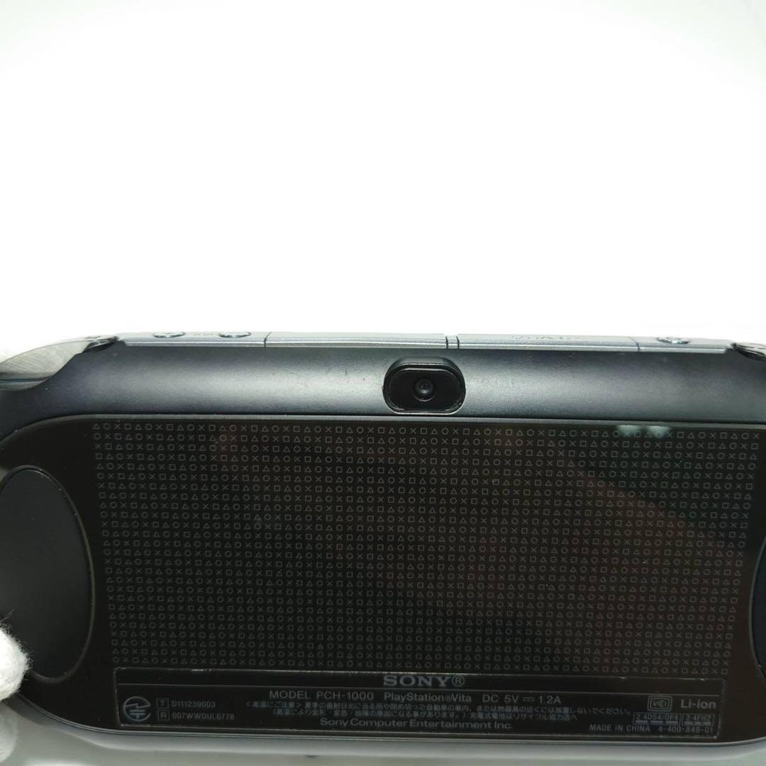 Sony PS Vita PCH-1000 Crystal Black OLED Wi-Fi Boxed Complete Near Mint 7069