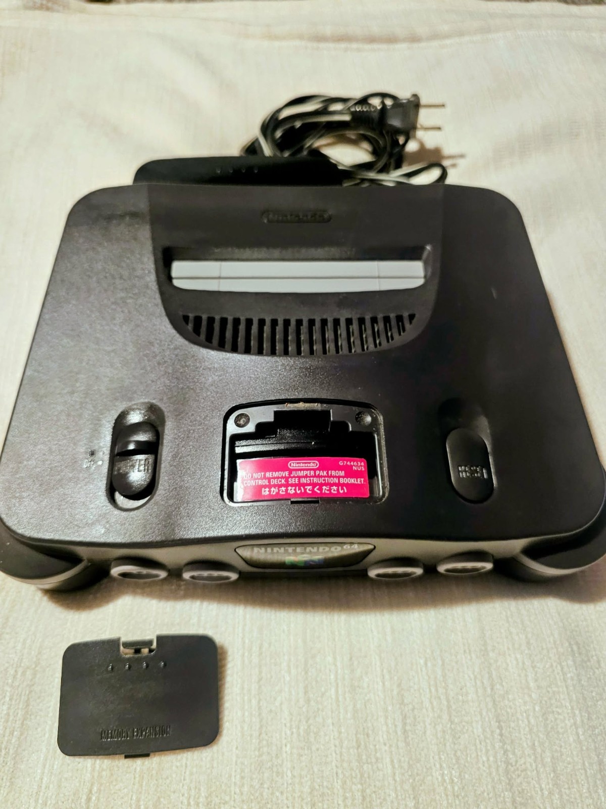 Nintendo Nintendo 64 Black – Tested and works.
