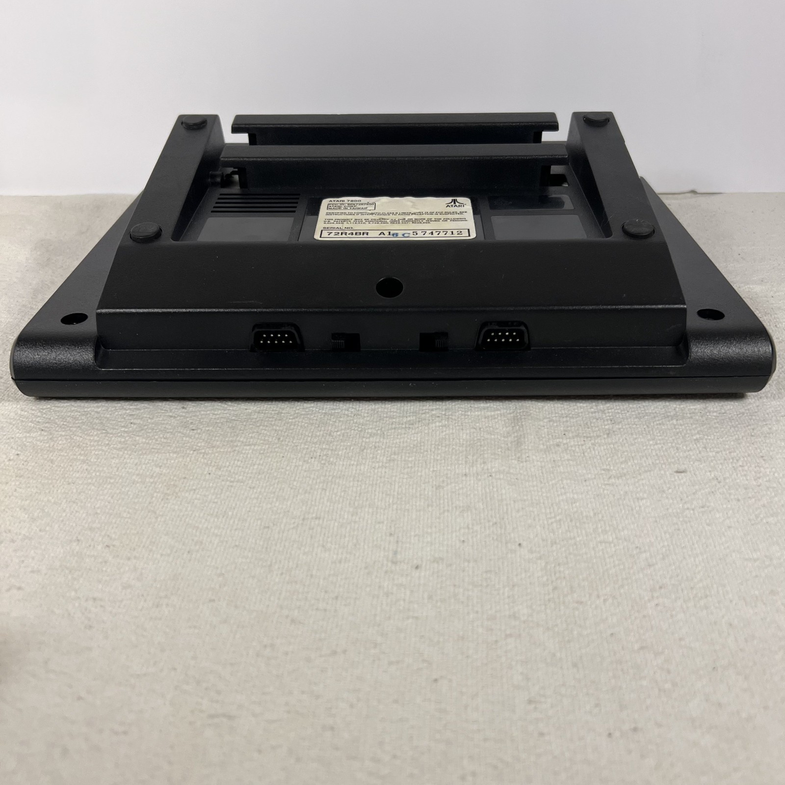 Atari 7800 Console Pro-System AV Mod + Controller & Cords Tested