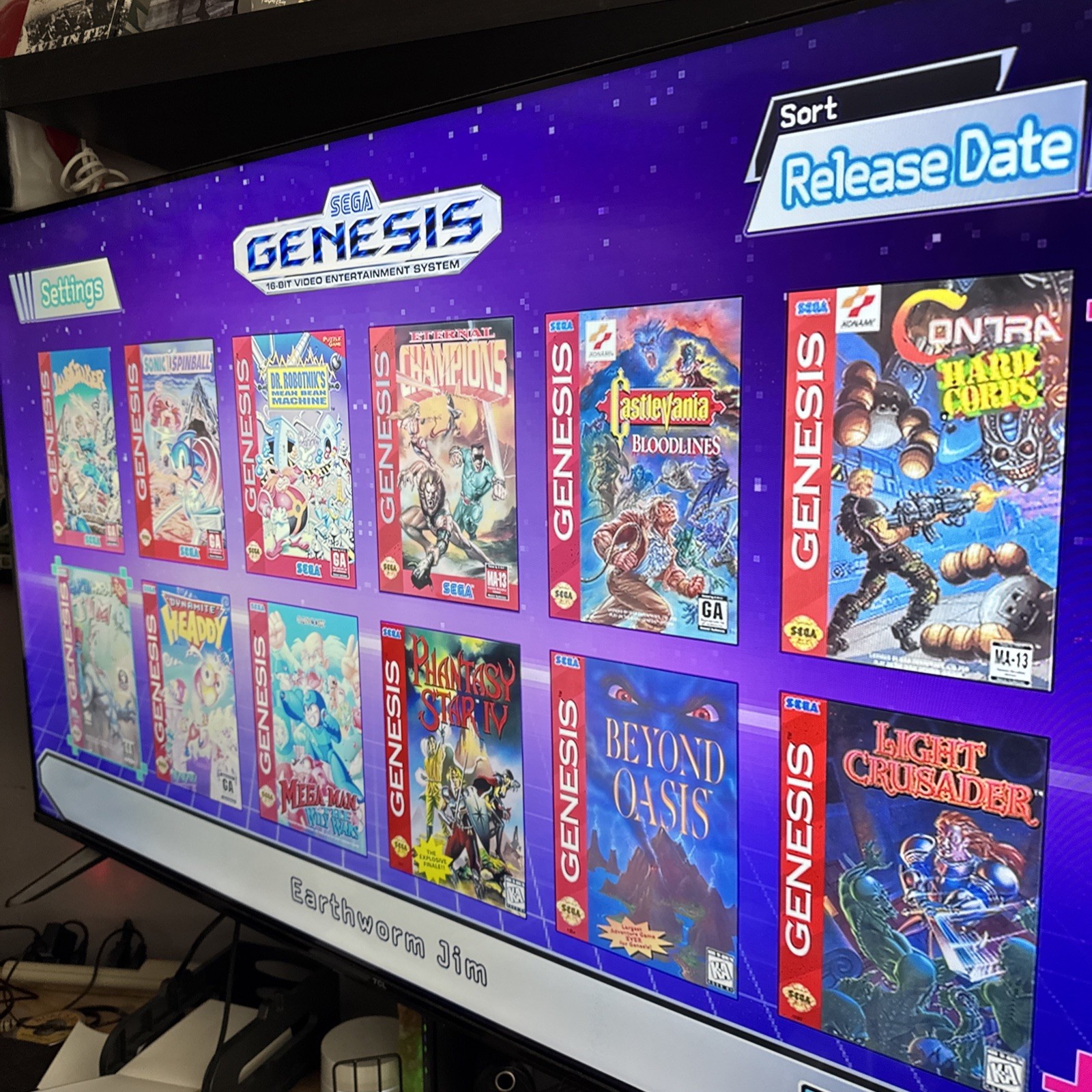 SEGA Genesis Classic Mini Console (MK-16000) Complete/Authentic/Tested/Free 🚢