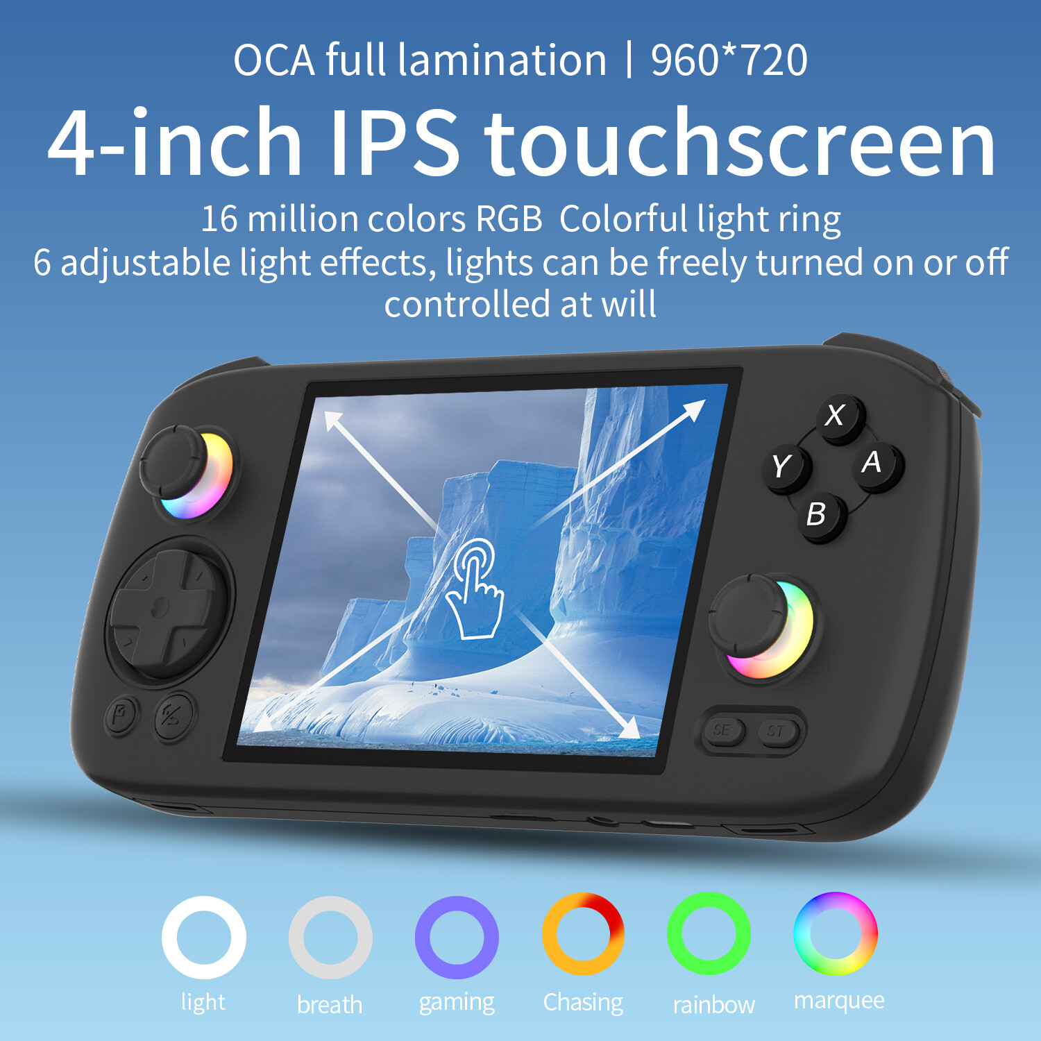 ANBERNIC RG 406H Retro Handheld Game Console Android 13 RG406H 4inch Video Games