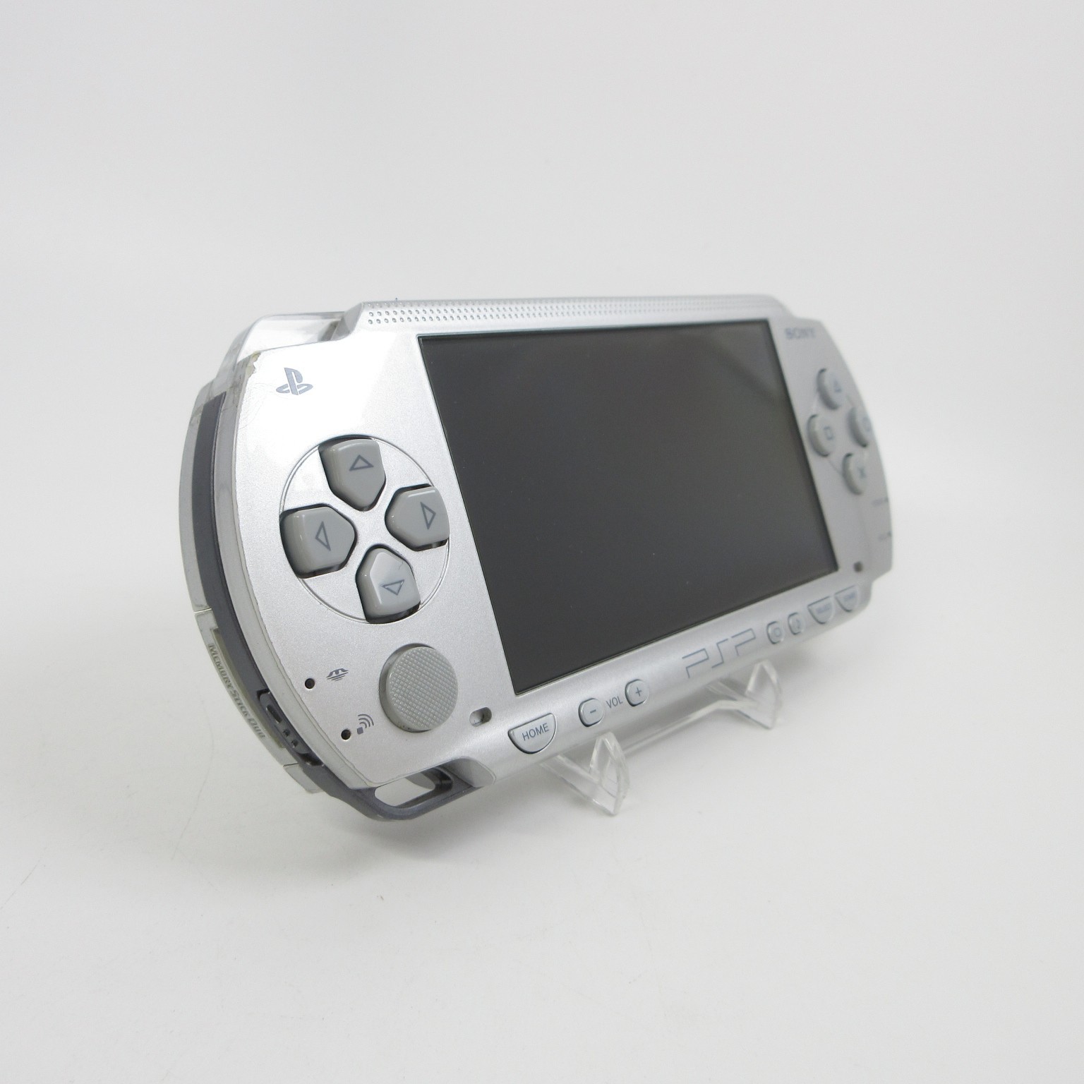 【Excellent】Sony PSP-1000 Silver Console Only No Battery Japan Ver. #RET08/0603/0