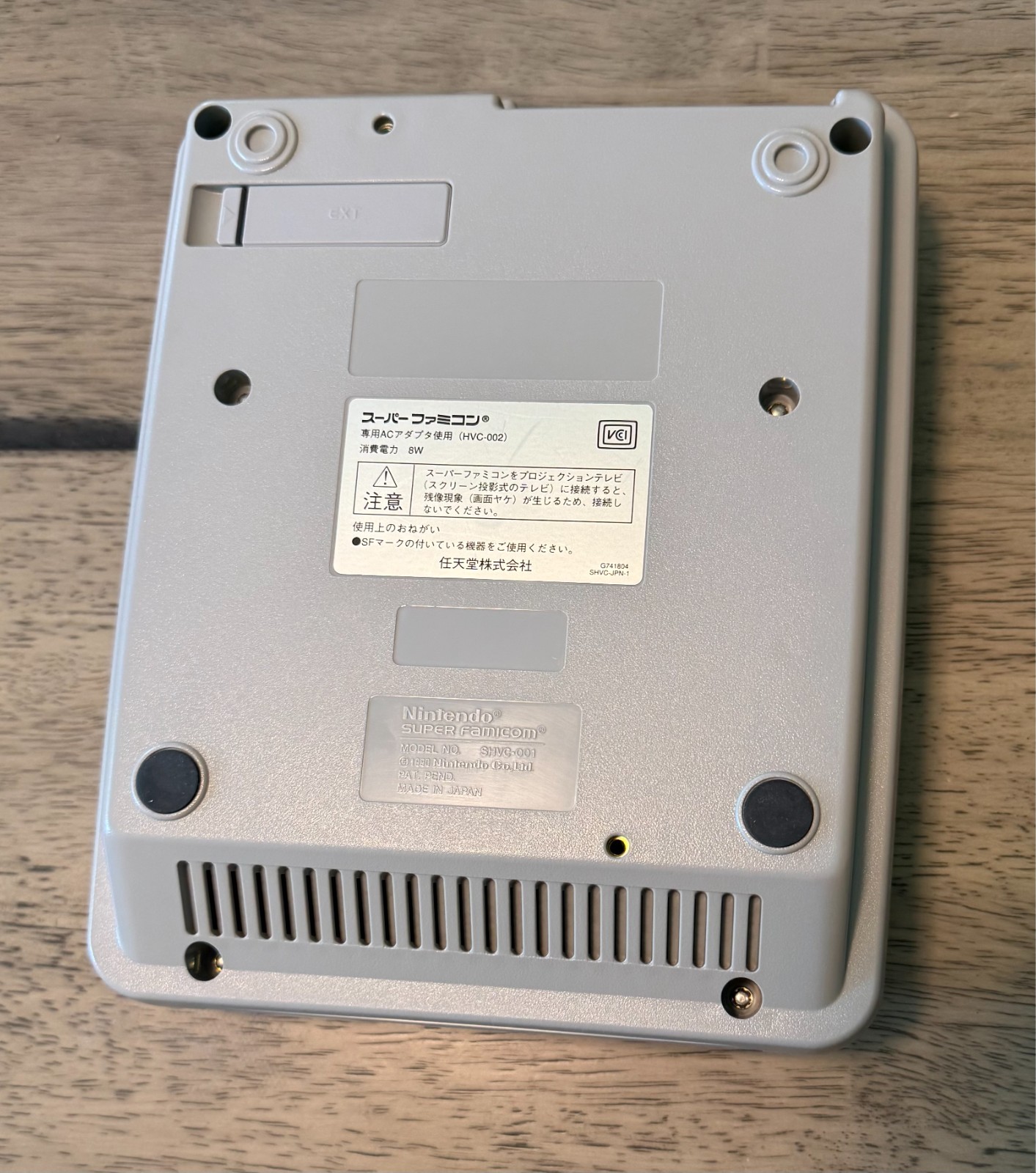 Super Famicom 1-CHIP Console SHVC-001 – Solid Polymer Recapped – Tested