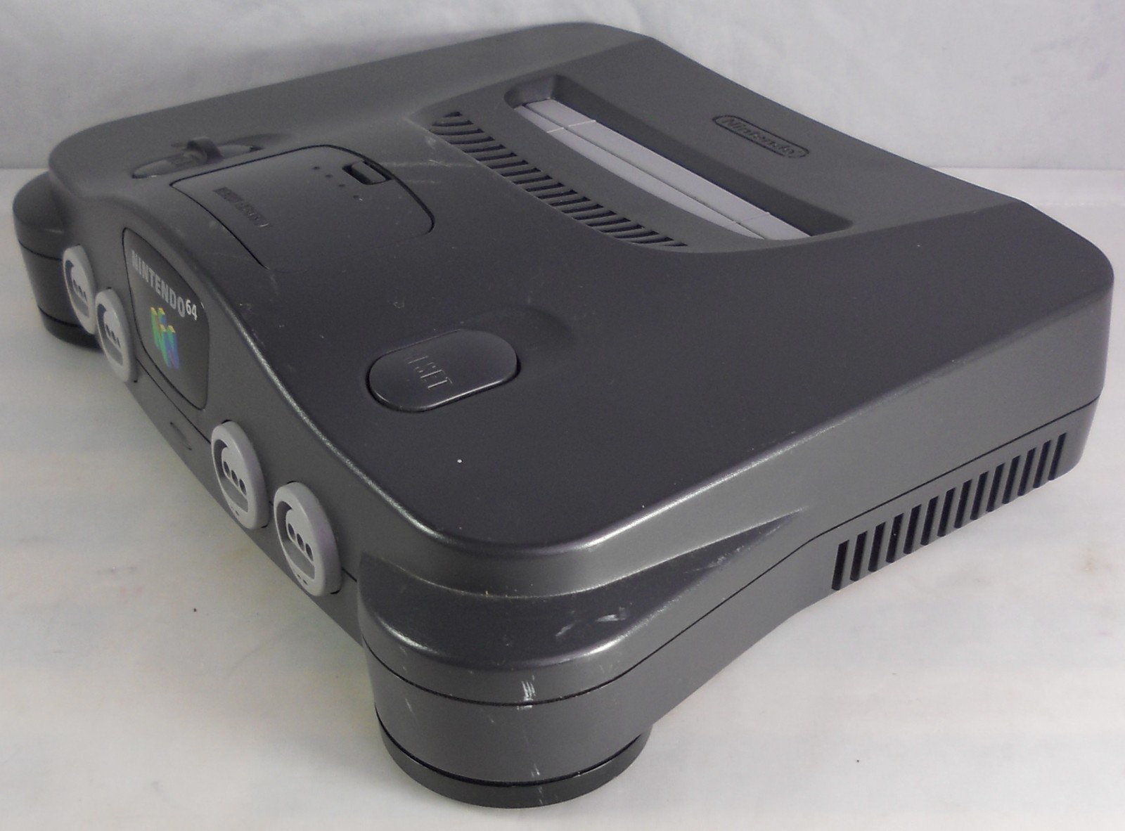 1996 Nintendo 64 Launch Edition Console Game Control Deck Complete in Box CIB