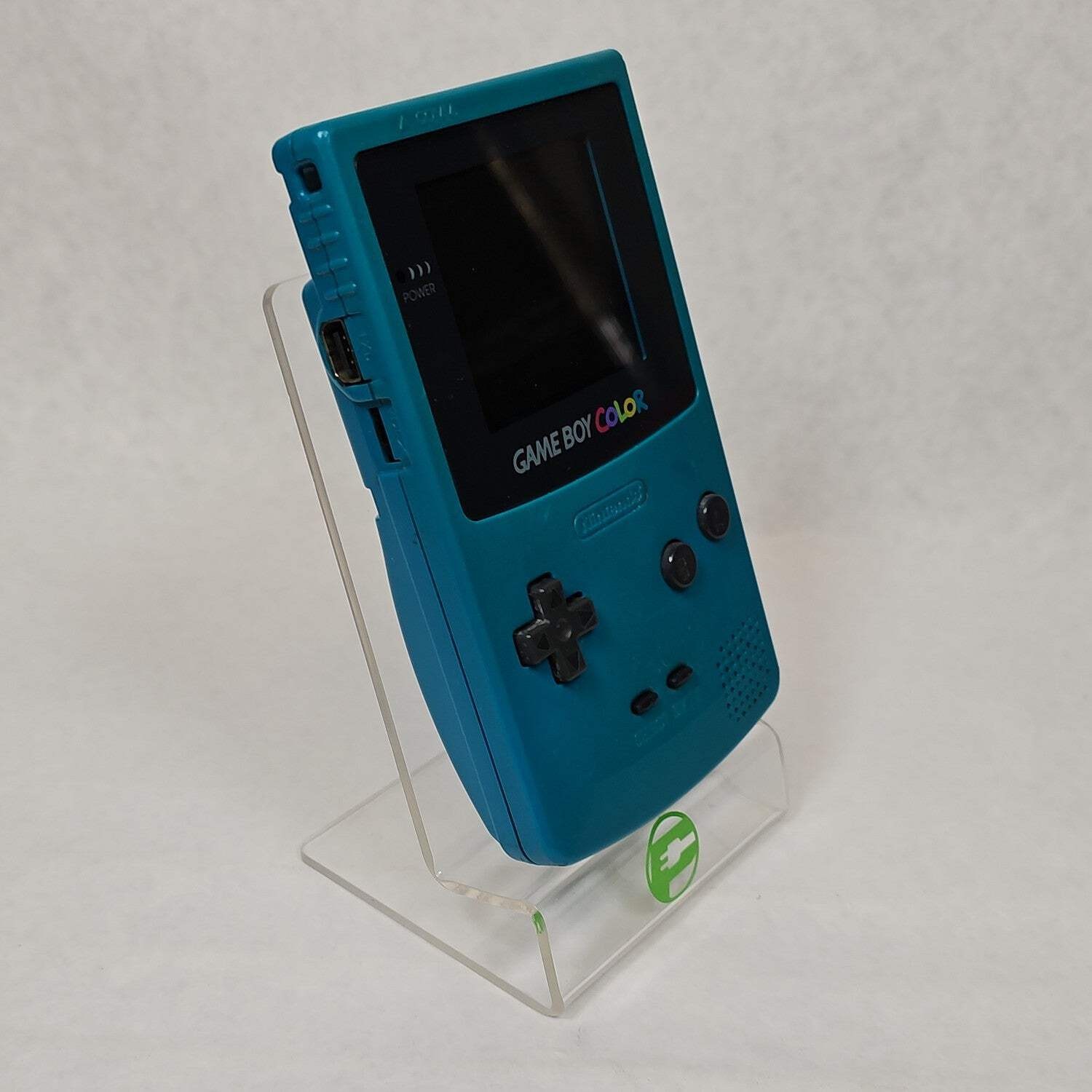 Nintendo Game Boy Color Handheld Game Console Only CGB-001 Teal NO BATTERY COVER