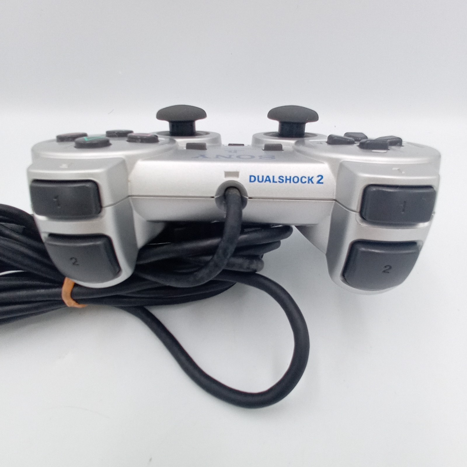 PS2 PlayStation 2 Console Satin Silver SCPH-39000 With Game Japanese Tested