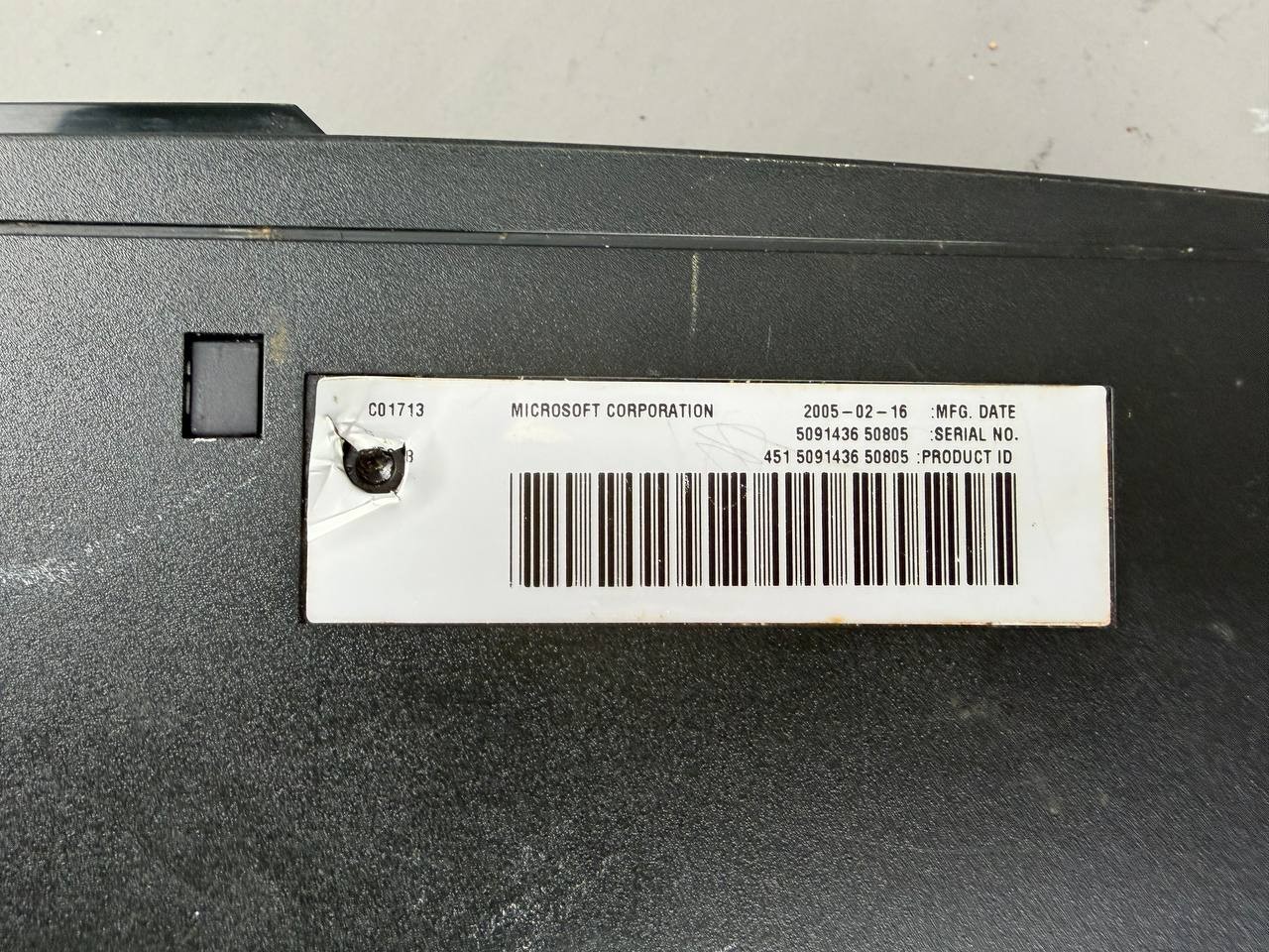 Microsoft Xbox Original Console Black Gaming System *READ*