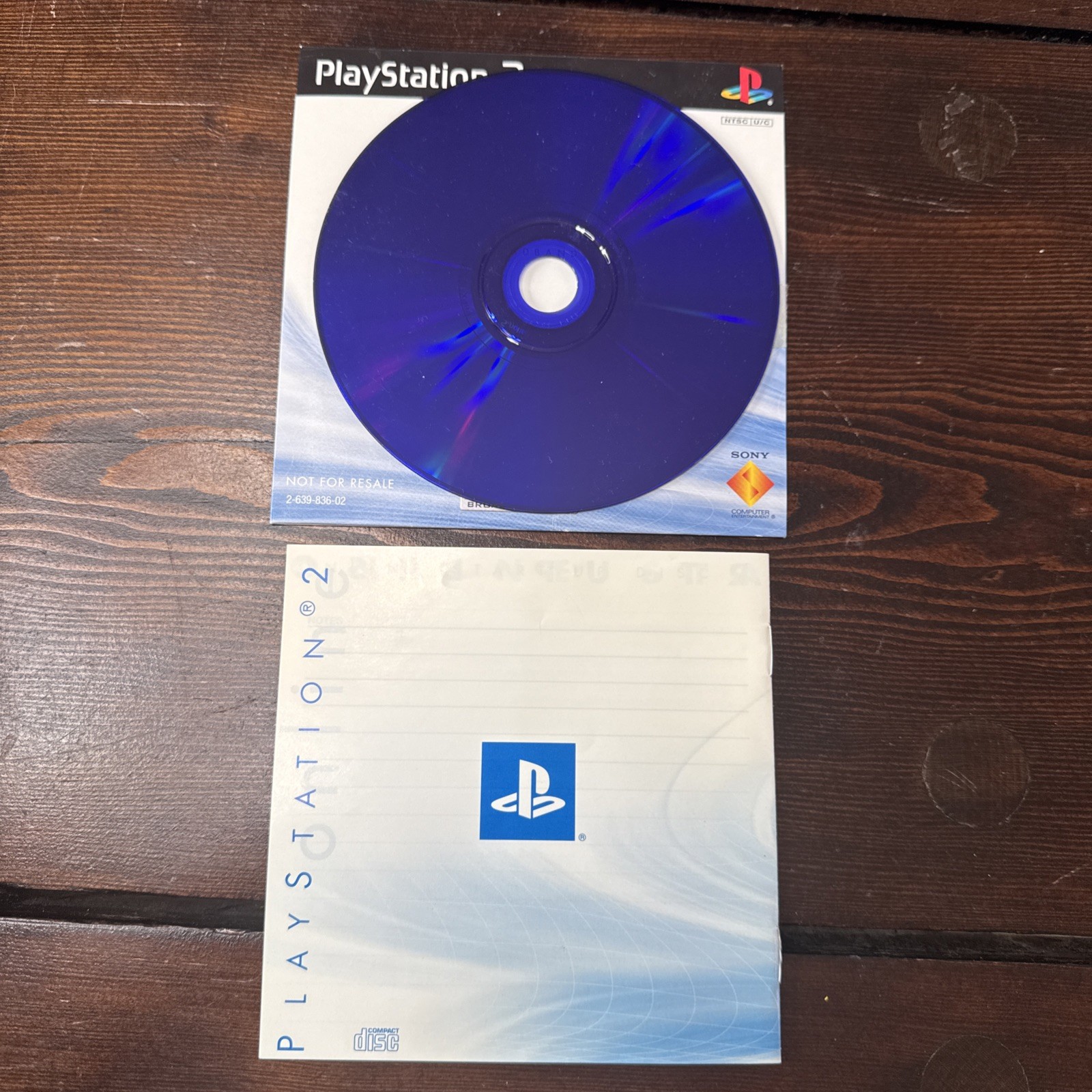 PlayStation 2 Bundle Instruction Manual, Online Start-up Disk 4.0 and 8MB Memory