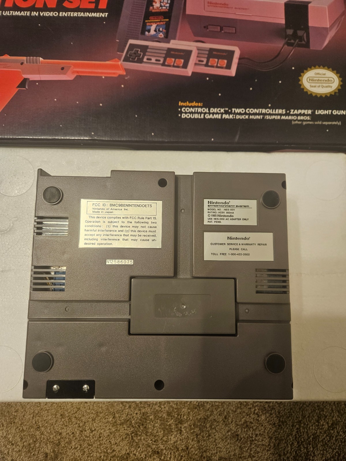 Nintendo NES Action Set Home Console – White/Gray