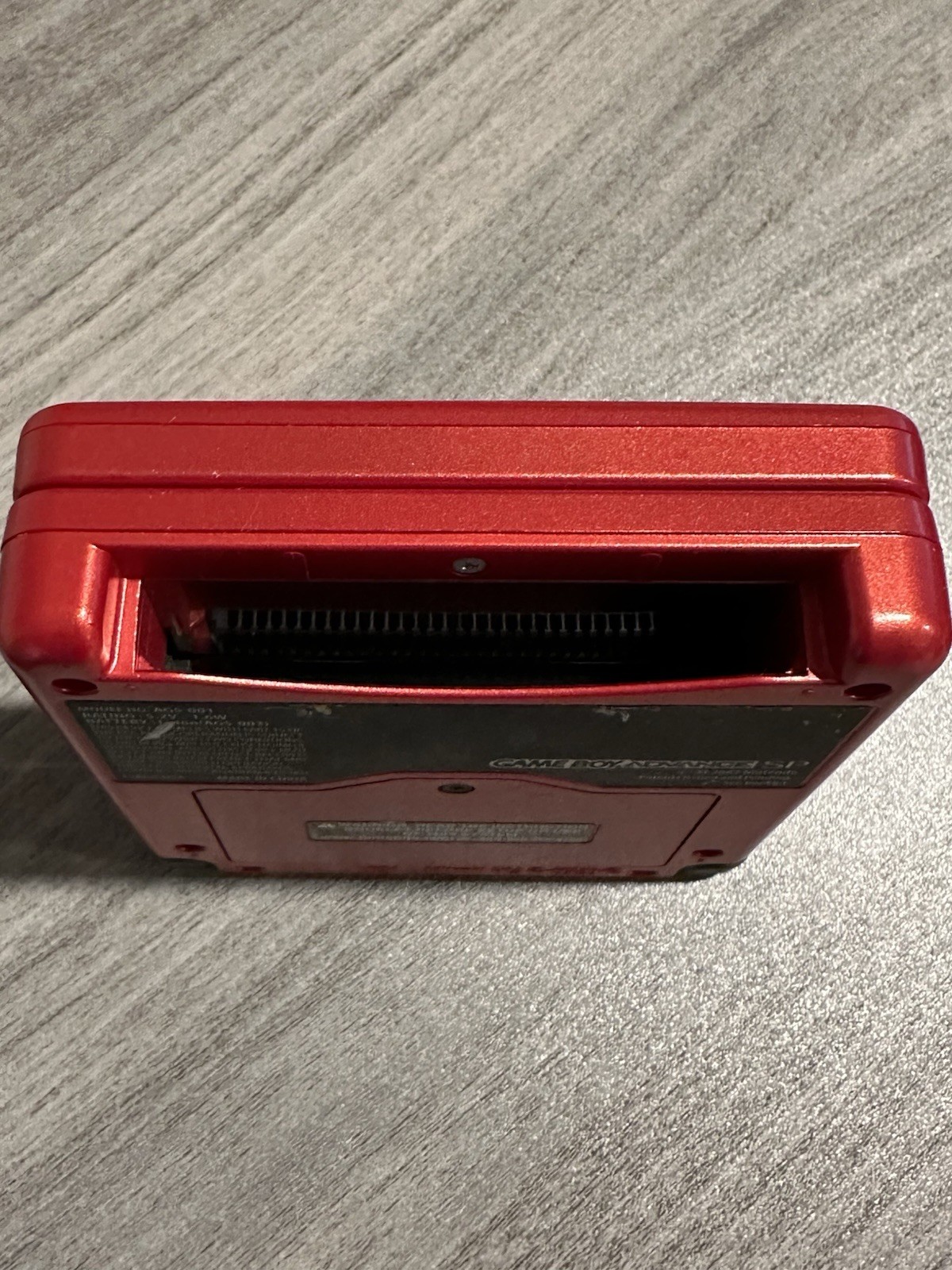 Nintendo Game Boy Advance SP Handheld Video Game Console – Flame Red AGS-001