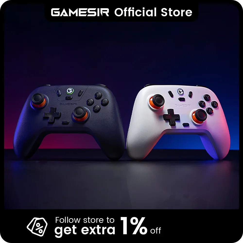GameSir Nova Lite Switch Controller Gaming Gamepad with Hall Effect for Nintendo