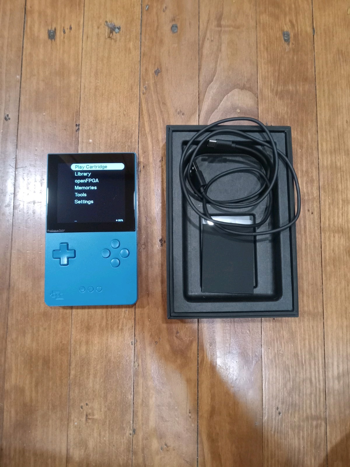 Analogue Pocket Teal GBC Handheld Retro Gaming Console