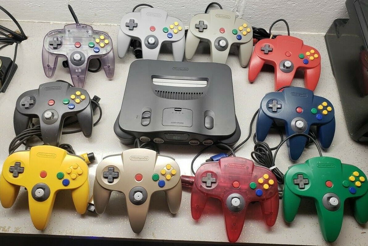 N64 Nintendo 64 Console + OEM + Bundles + Cords + CLEANED!