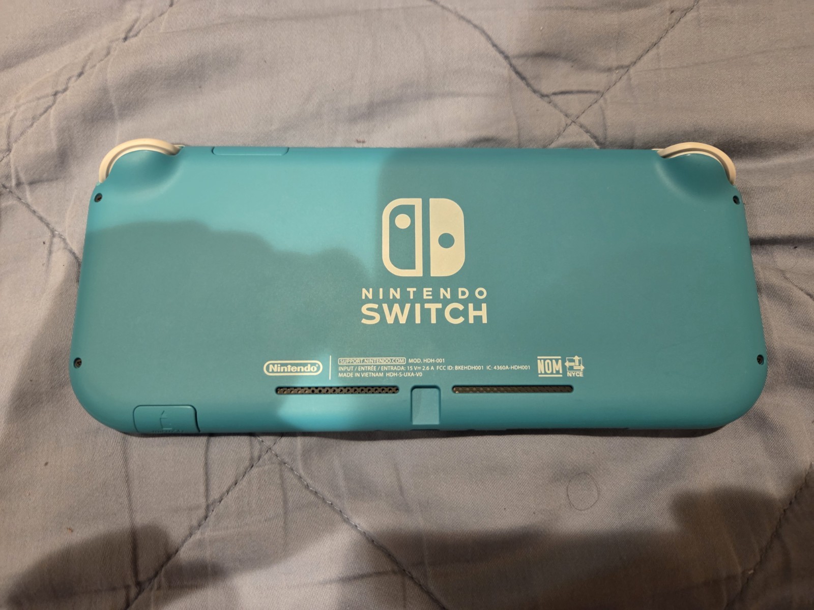 Nintendo Switch Lite Turqoise Handheld Console 128 GB Wi-Fi USB-C HDH-001