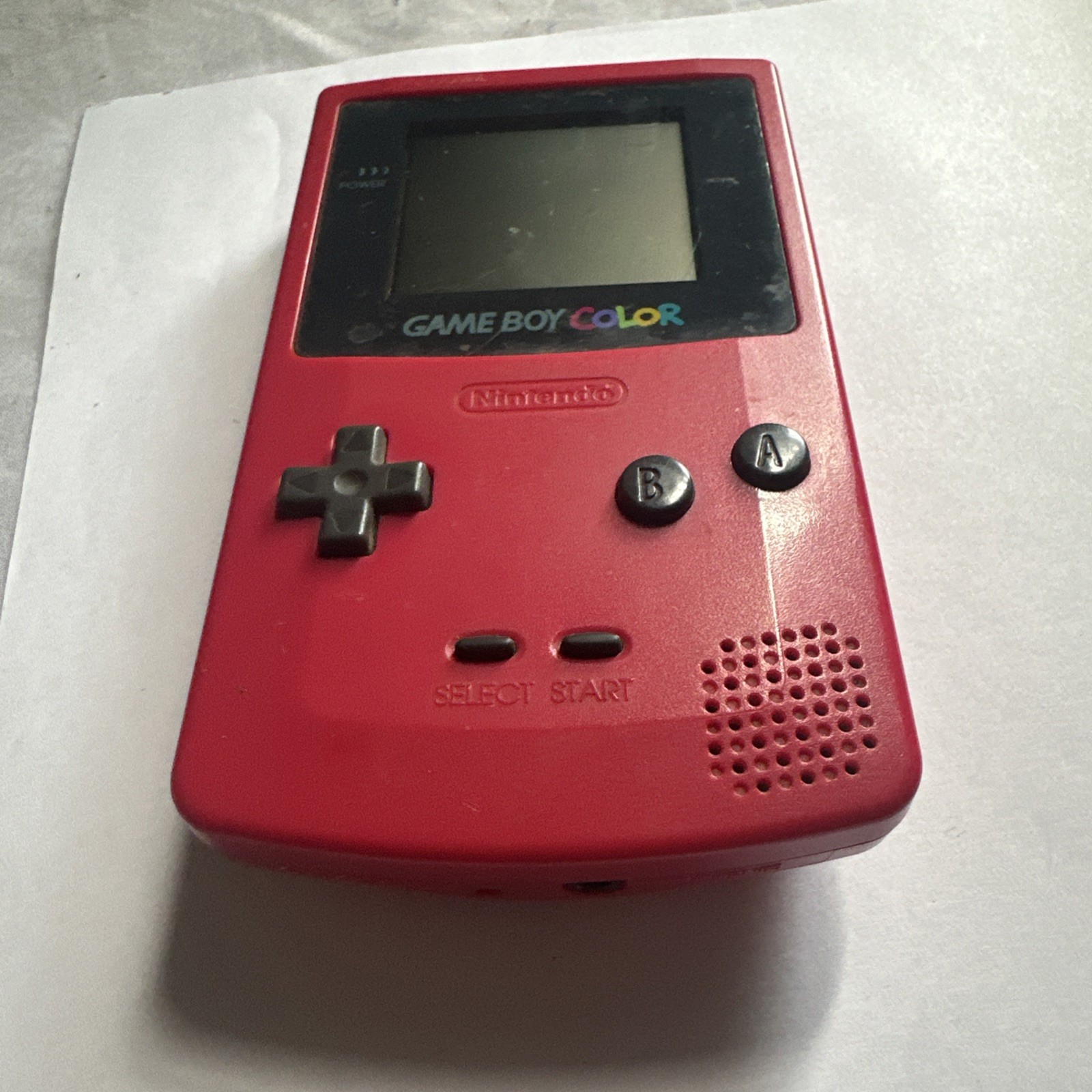 Nintendo Game Boy Color Berry Red